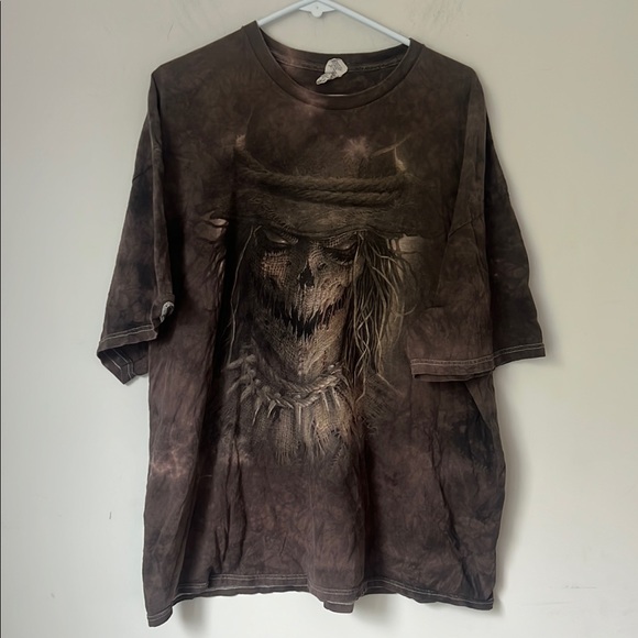 Delta Other - James Ryman 2013 Scarecrow Horror Tie Dye Graphic T-Shirt Size 3X ♠️